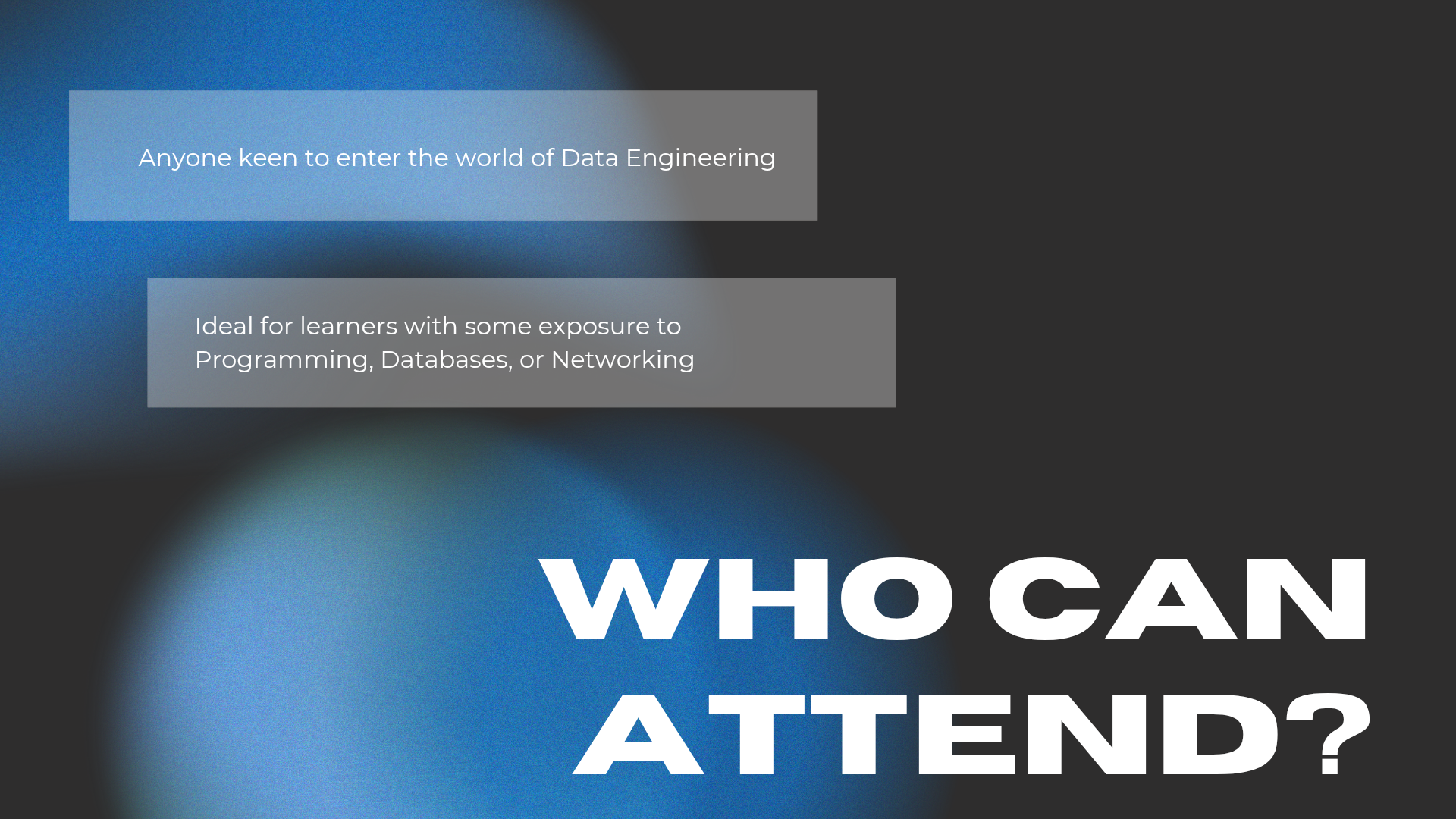 Bootcamp Highlights Slide 3